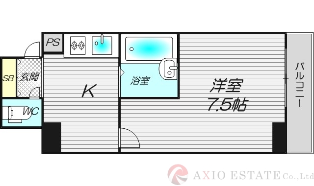 3階の間取り図