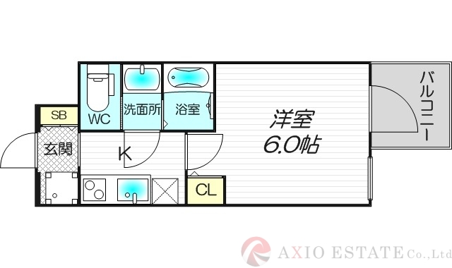 3階の間取り図