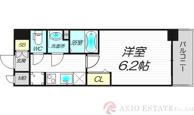 3階の間取り図