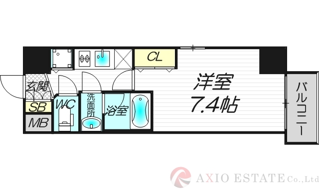 3階の間取り図