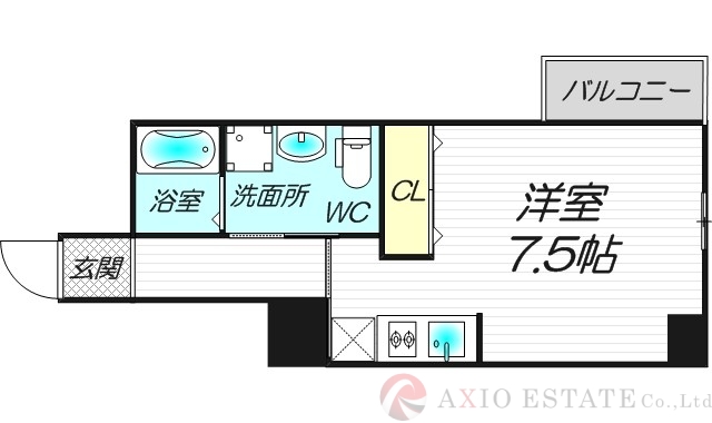 7階の間取り図