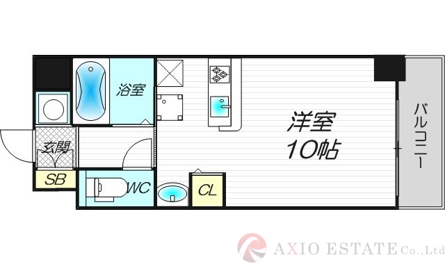 6階の間取り図