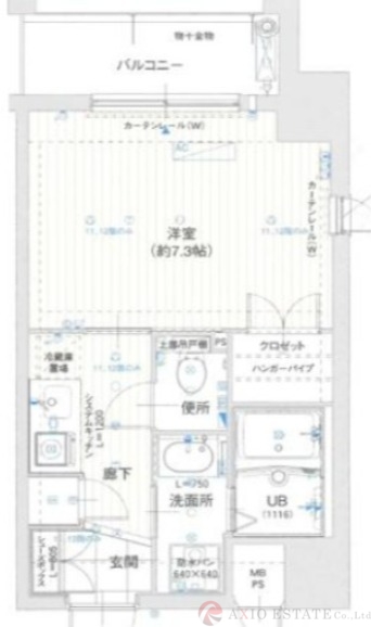 7階の間取り図