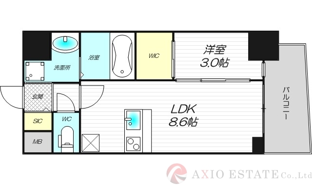 12階の間取り図