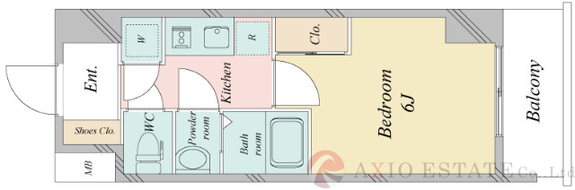 5階の間取り図