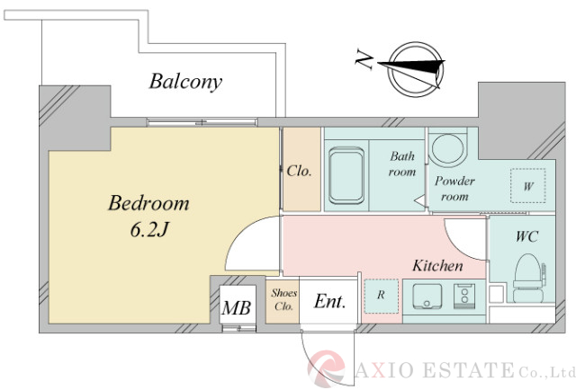 3階の間取り図