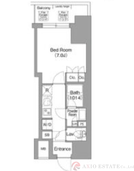 3階の間取り図