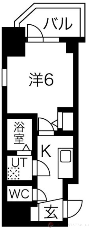 7階の間取り図