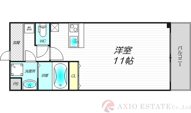 2階の間取り図