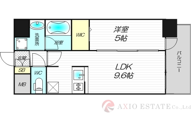 3階の間取り図
