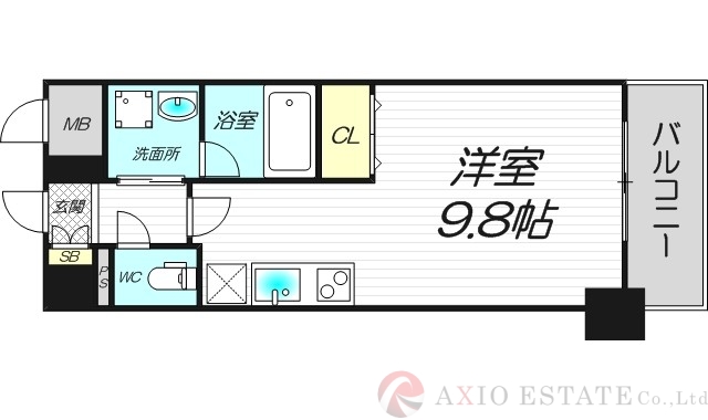 5階の間取り図