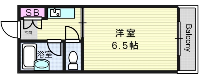 5階の間取り図