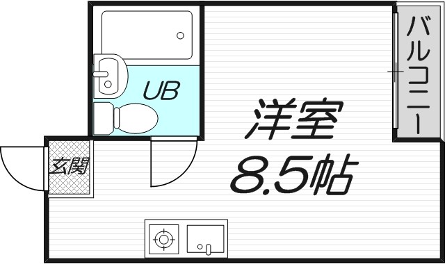 5階の間取り図