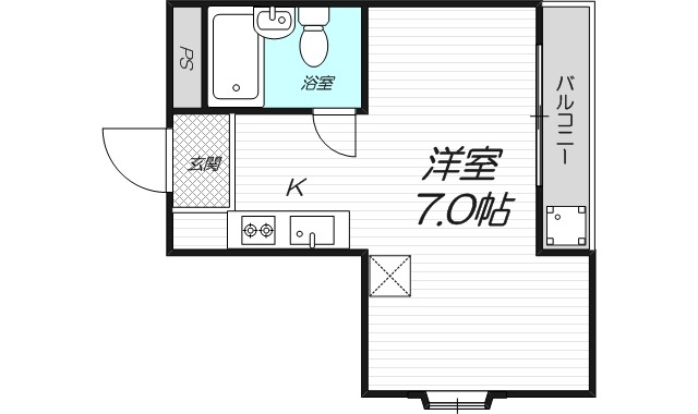 5階の間取り図