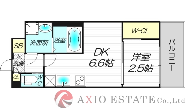 3階の間取り図