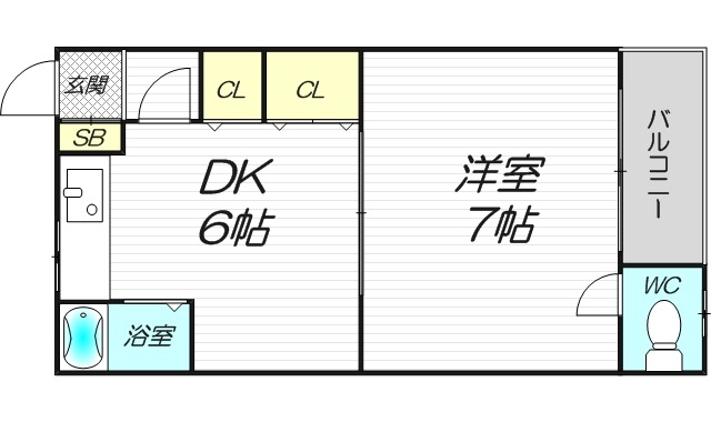 3階の間取り図