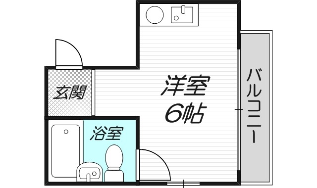 1階の間取り図