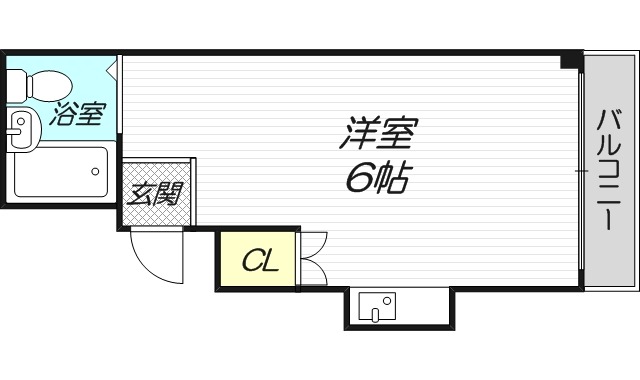 2階の間取り図