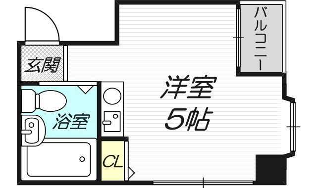 2階の間取り図