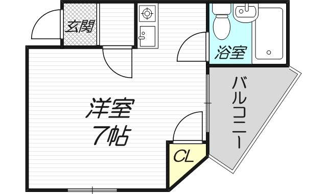 5階の間取り図