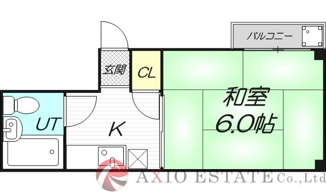2階の間取り図