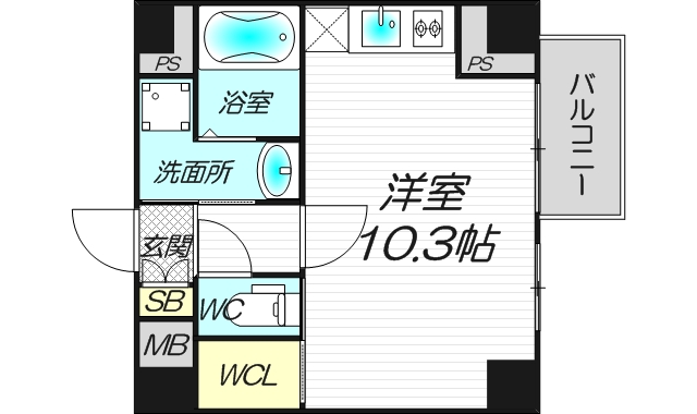 間取り　ディクス梅田東レジデンス