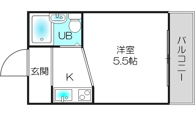 5階の間取り図