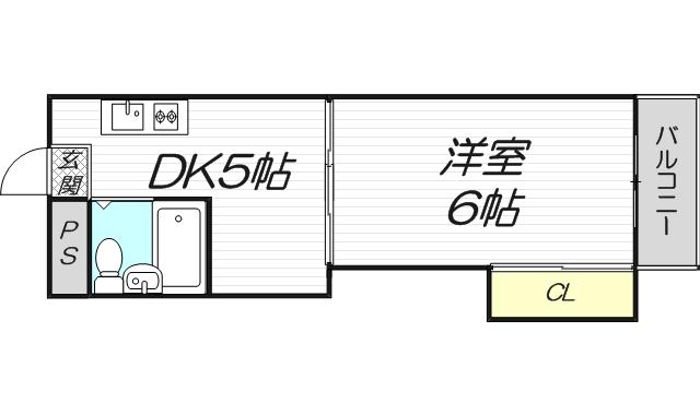 5階の間取り図