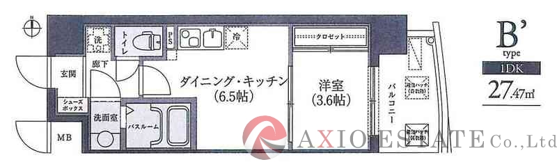 広々快適な間取り