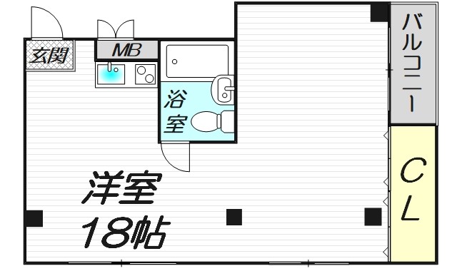 6階の間取り図