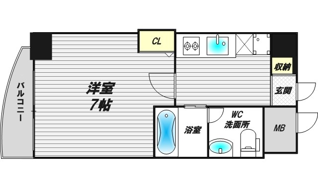 10階の間取り図