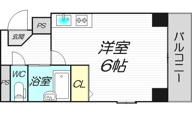 2階の間取り図