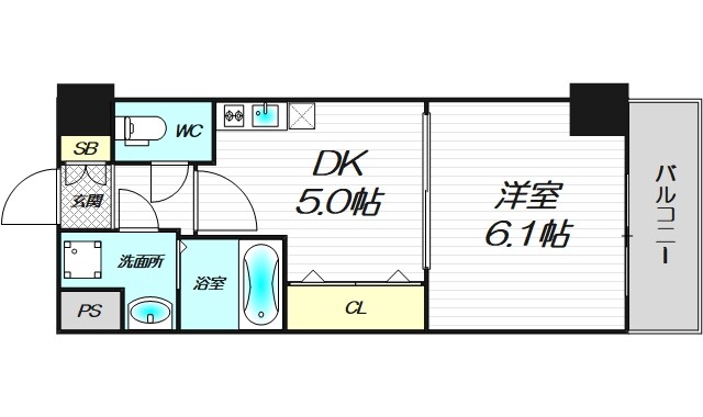 3階の間取り図