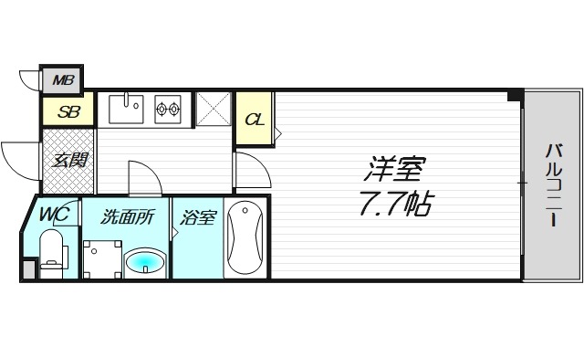 14階の間取り図