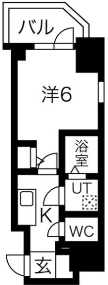 2階の間取り図