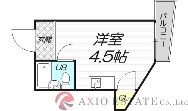 3階の間取り図