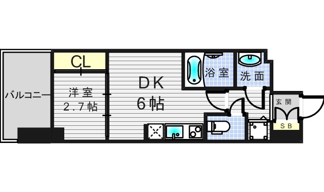 広々とした間取りになっております