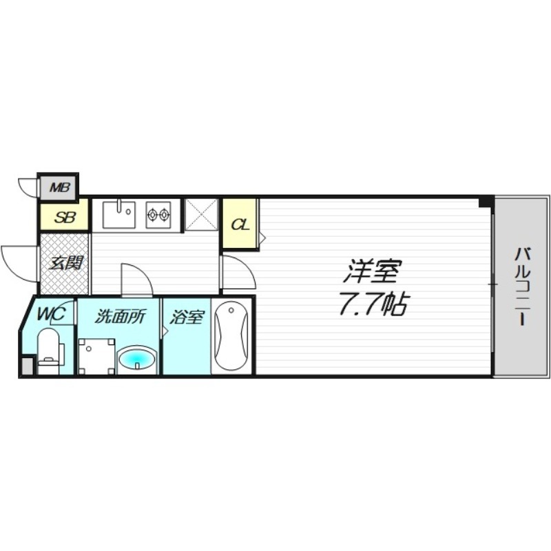 15階の間取り図