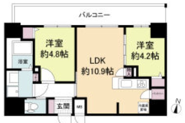 14階の間取り図