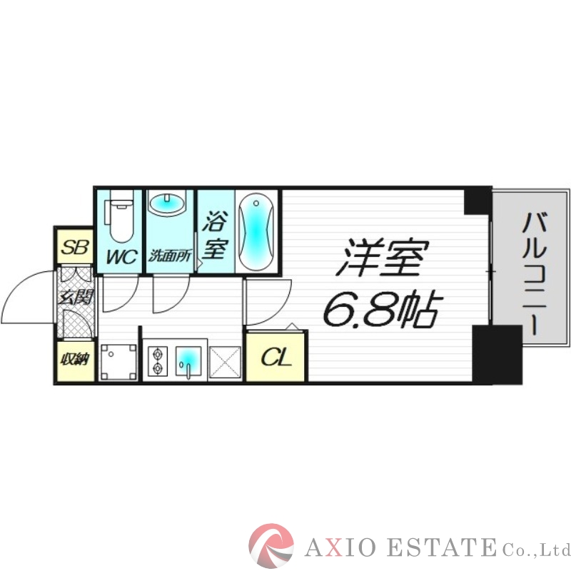 5階の間取り図