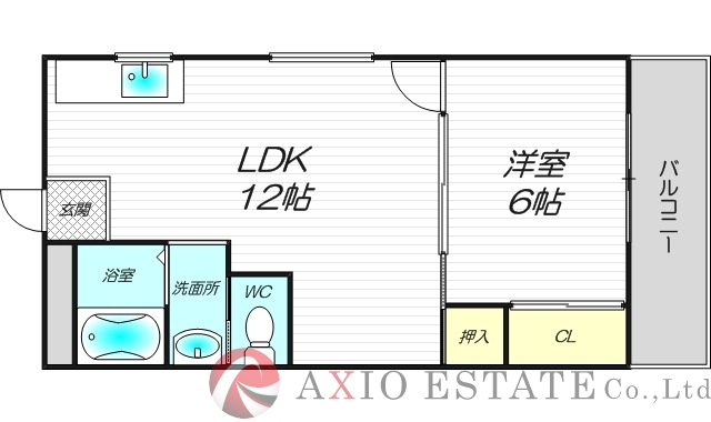 2階の間取り図