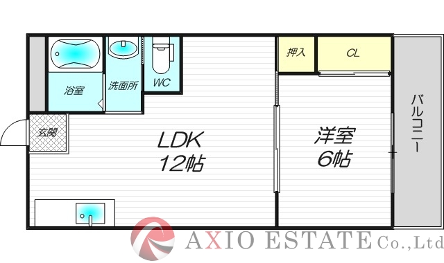 4階の間取り図