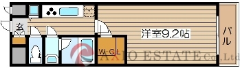 数少ない広々9.2帖