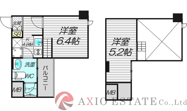 使いやすい間取りです。