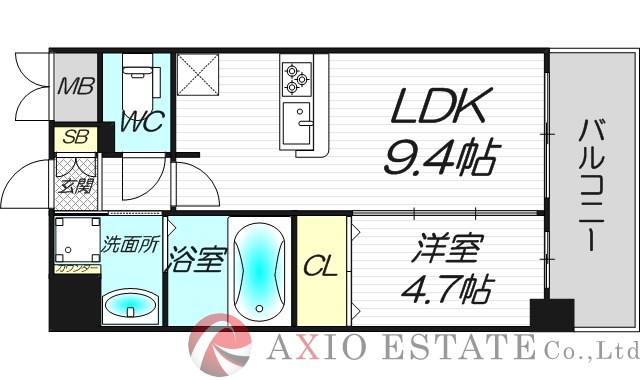 11階の間取り図