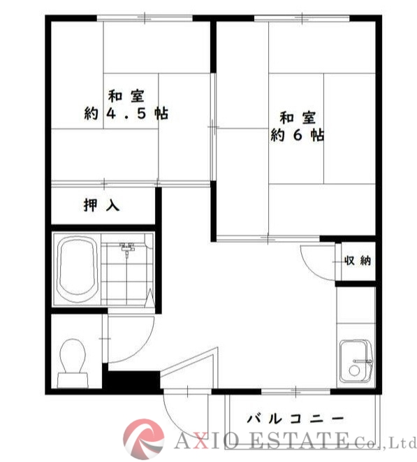 4階の間取り図