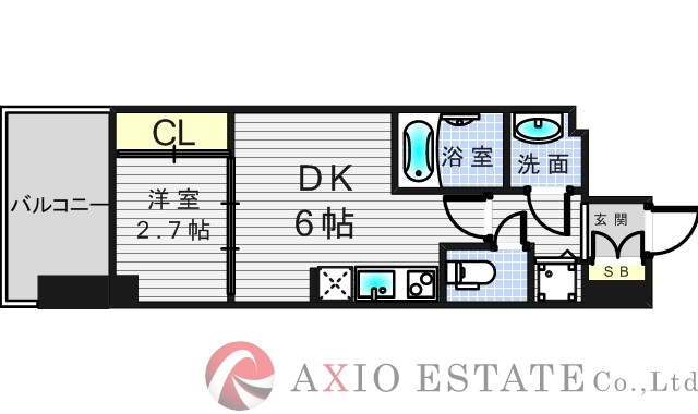 広々とした間取りになっております