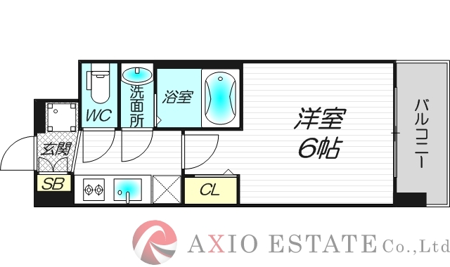 南向きの日当たりが良い間取り
