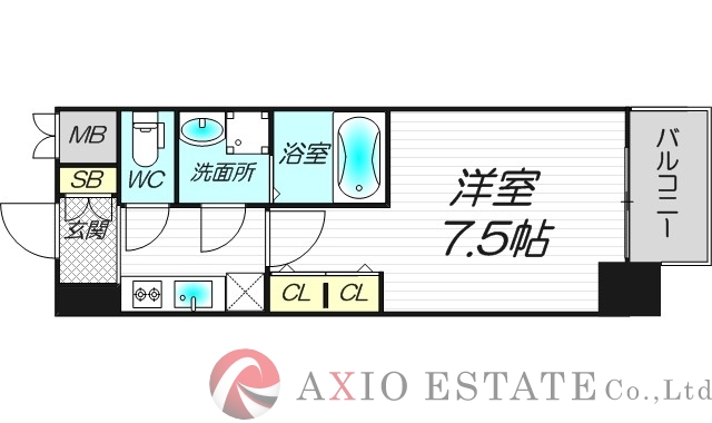 11階の間取り図