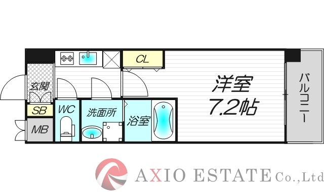 15階の間取り図